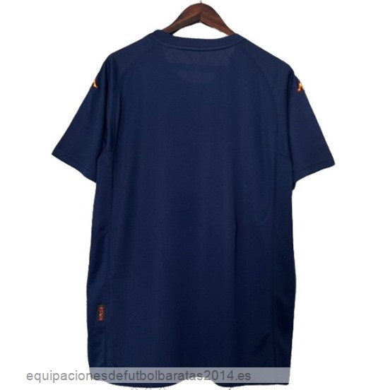 Nuevo 3ª Camiseta As Roma Retro 2000 2001 Azul Baratas